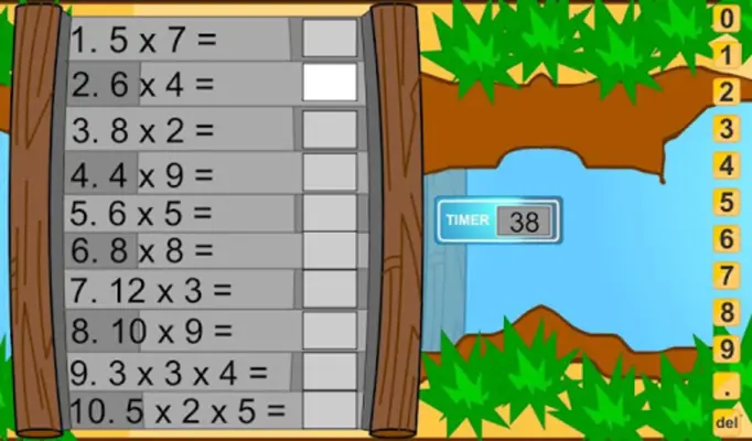 Multiplication of Fractions an android App screenshot 0